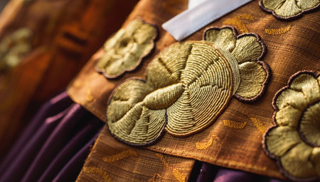 Details of the applications in Anatolia crafts. Handmade leather sewingの素材