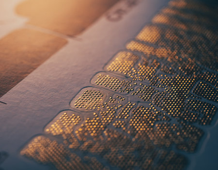 Closeup of a credit card. Selective focus. Shallow depth of fieldの素材