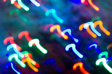 abstract light painting effect