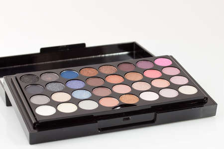 illustration and close-ups of makeup for womenの写真素材