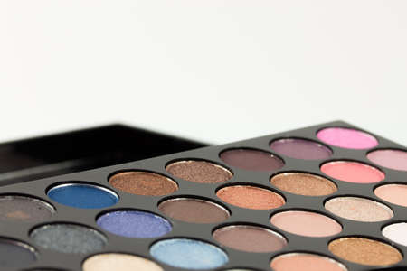 illustration and close-ups of makeup for womenの写真素材
