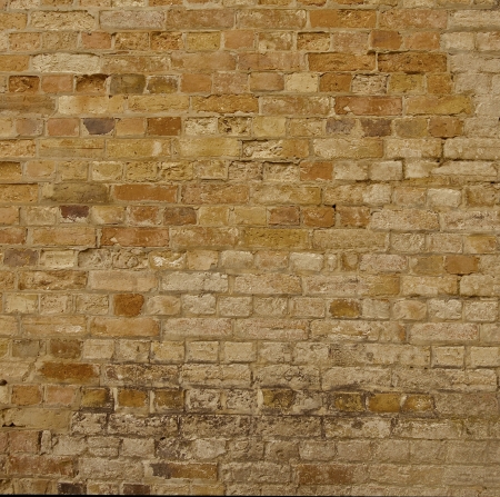 Old Weathered Brick Wallの写真素材
