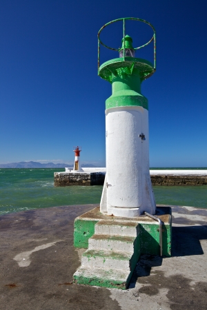 Lighthouse in Cape Townの写真素材