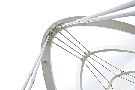 Top view of a bridge in Melbourne, Australiaの写真素材