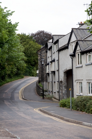 Residential area in Europeの写真素材