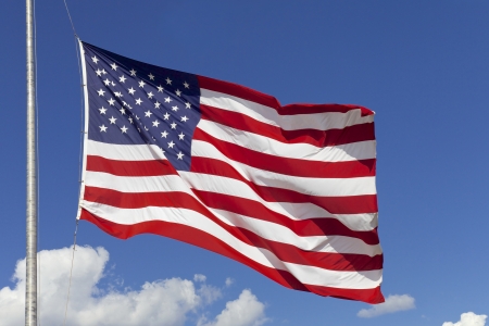 American flag, United States of Americaの写真素材