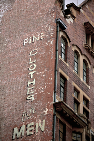 Weathered Brick Building in the City of Sydney, Australiaのeditorial素材