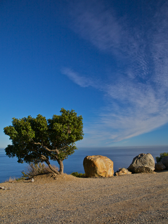 Beach View Over Looking the Calm seaの写真素材