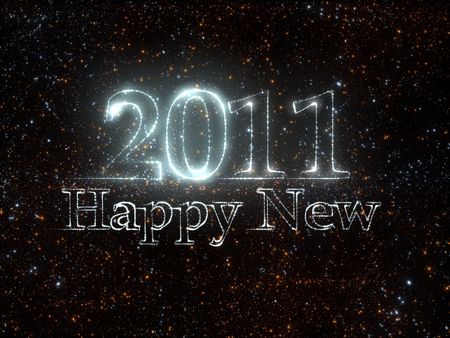 New Year 2011 from stars