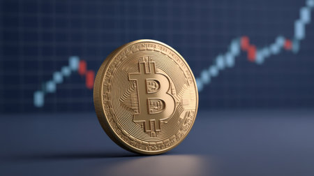 Explore the rising trends of Bitcoin investments in the global market and their implications.の素材