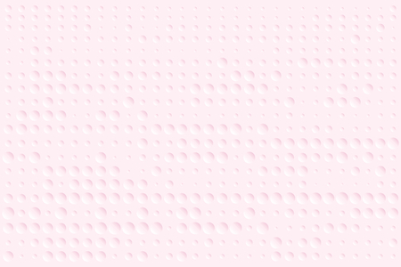 Abstract bumpy surface texture of gradient pink round dots, pastel color. Vector illustration, EPS10. Can be used as background, backdrop, montage in graphic design, book cover, flyer, brochure, etc.のイラスト素材