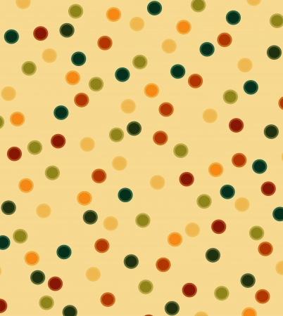 The background is a circle with many colors のイラスト素材