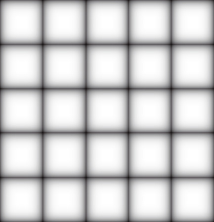 The backdrop is a white square with a black shadow.のイラスト素材