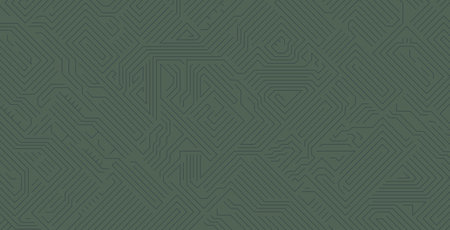 Abstract lines of technology linked into a complex maze network.のイラスト素材
