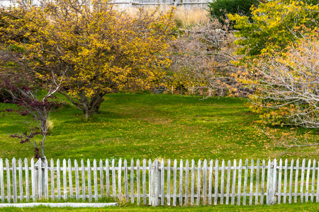 Harberton Ranch, Tierra del Fuego, Usuahia, Beagle Channel, Argentina. High quality photoの写真素材