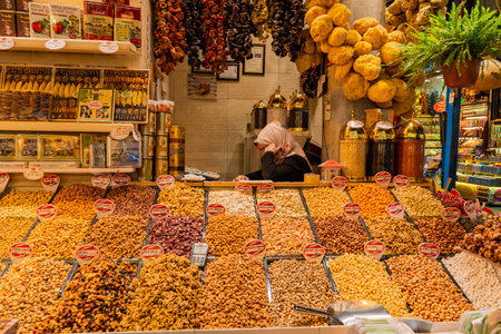 Inside the Grand Bazaar in Istanbul. High quality photo