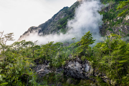Petrohue River Falls - Chile - Andean Crossing. High quality photo