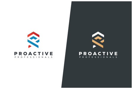 P Letter Logo Vector Concept Icon Trademark. Universal P Logotype Brandのイラスト素材