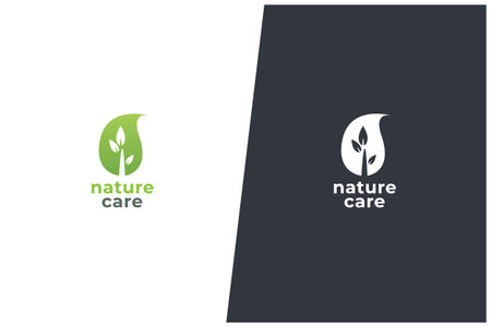Spa Wellness Nature And Environment Vector Logo Concept Designのイラスト素材