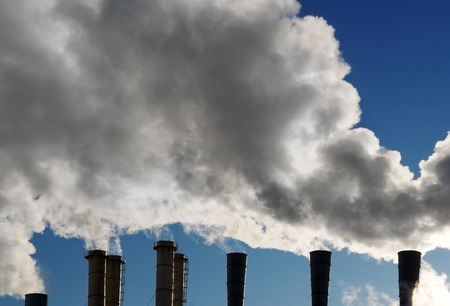Smoke from factory pipes: 1