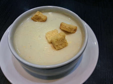 Corn soup with creamの素材