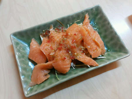 Salmon saladの素材