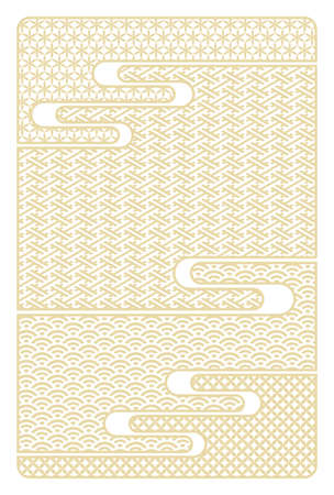 2023 Year of the Rabbit New Year's card with a soft impression with a loose rabbit and an organic backgroundのイラスト素材