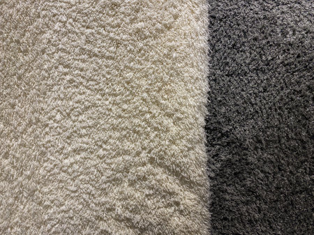 high density faux pile fluffy carpetの写真素材