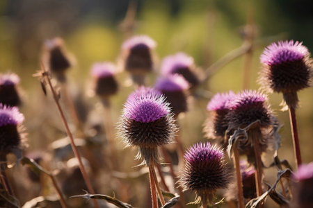 Burdock as backgroundの素材