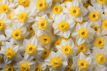 Daffodils as backgroundの素材