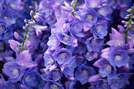 Delphiniums as backgroundの素材