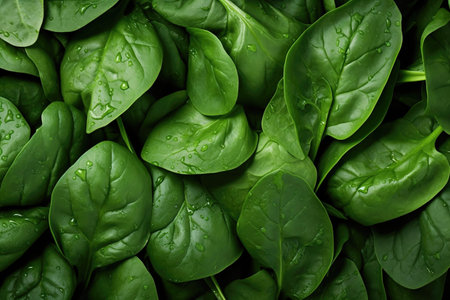 Spinach as backgroundの素材