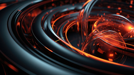 Abstract 3D Science Design Backgroundの素材