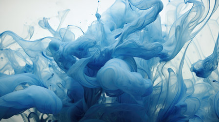 Blue ink underwaterの素材