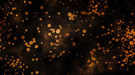 Brown Spots on Black Backgroundの素材