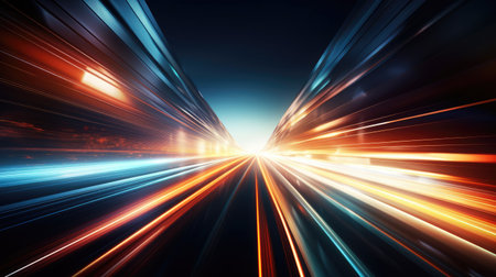 Modern Technology Abstract Ultrawide Backgroundの素材