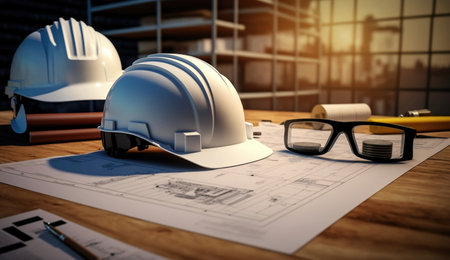 Start up plan new project contract engineering in office centerの素材