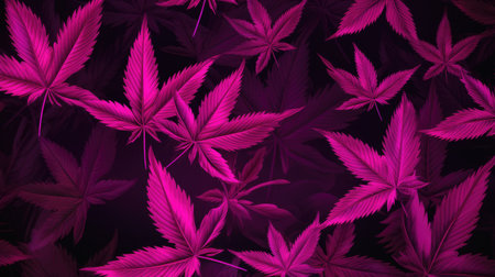 Cannabis leaf background. Cannabis leaves background. Medical marijuana cannabis.の素材