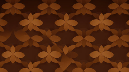 Background material wallpaper, tiles, tiles, terracotta, terracotta patterns, flower patterns, patterns,の素材