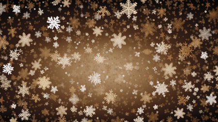 Christmas background with snowflakes. Festive background with snowflakes.の素材