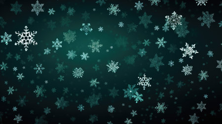 Christmas background with snowflakes. Vector illustration.の素材