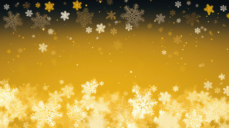 Christmas background with snowflakes and stars. Vector Illustration.の素材