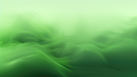 abstract green background with smooth lines in it, digitally generated imageの素材