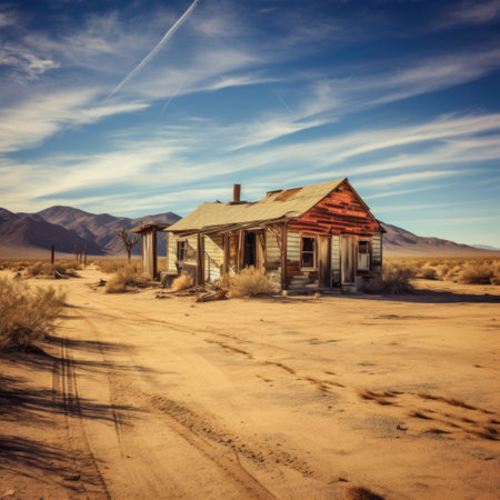 Bodie State Park, ghost town in the Bodie Hills, Mono County, California, United States.の素材