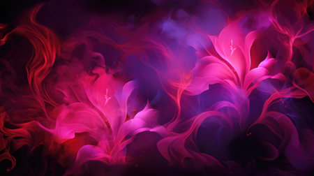 abstract fractal background a computer-generated 2D illustration, textureの素材