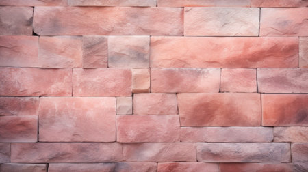 Background of brick wall texture pattern for interior exterior decoration and industrial construction concept design.の素材