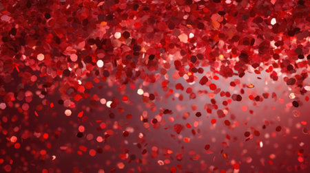 Valentine's day abstract background with bokeh defocused lightsの素材