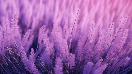 Beautiful lavender flowers at sunset. Floral background. Toned.の素材