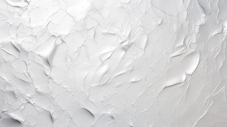 White paint background. White paint texture. Abstract white paint background.の素材