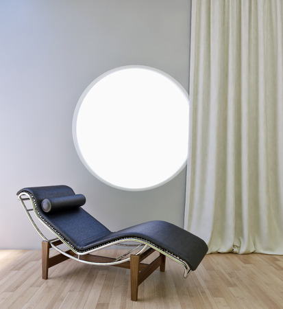 Modern bright interiors. 3d rendered illustration